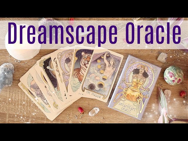 Dreamscape Oracle Deck Aesthetic Walkthrough 🔮 (Deck By Matt Hughes) | Indie Deck Review