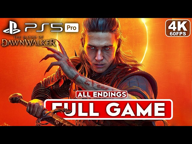 THE BLOOD OF DAWNWALKER Gameplay Walkthrough FULL GAME [4K 60FPS PS5] - No Commentary