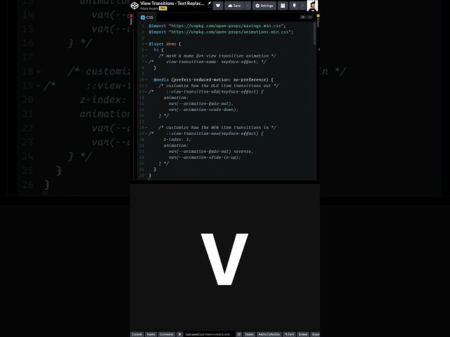 View Transitions API rocks