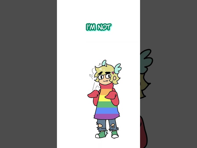 Forcing My Pronouns On People?!?? #shorts #lgbt #lgbtq #transgender #nonbinary