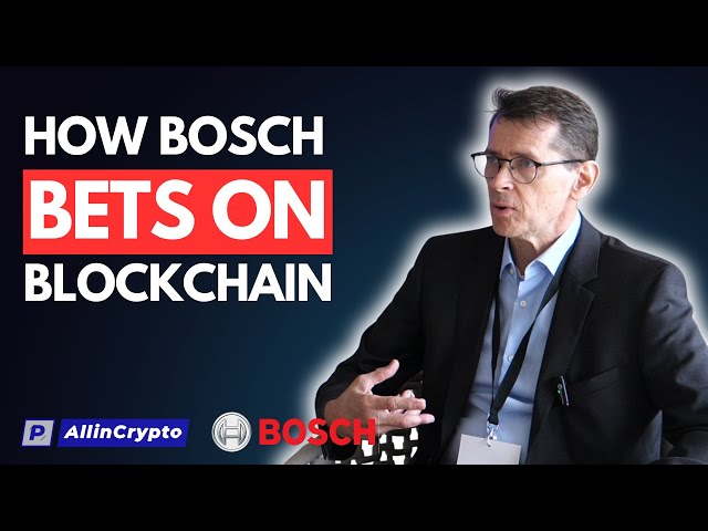 How Bosch Is Looking To Use Blockchain Technology To Enable IoT With Peter Busch GPODM At Bosch