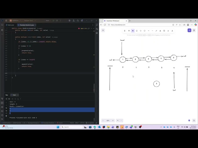 Doubly LinkedList - Insert (8)