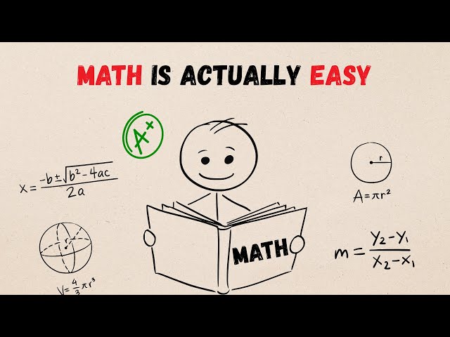 HOW to Make MATH EASY (Simple Steps That Actually WORK)