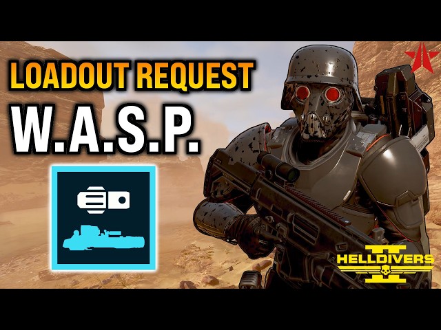 Helldivers 2 - SOLO Wasp Launcher INSANE vs Hulk SURGE, Super Helldive (Full Clear)