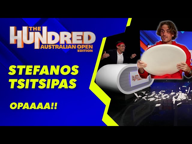 A SMASHING time with Stefanos! | The Hundred: Australian Open Edition | WWOS