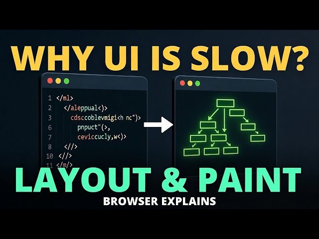 How Browsers Draw Web Pages 🎨 | Layout & Painting Explained