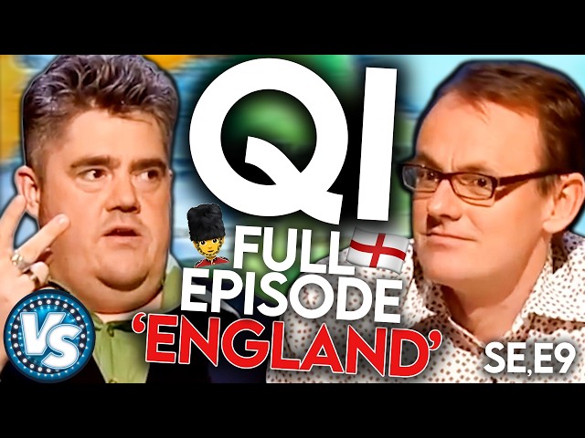 QI FULL EPISODE! Series E, Ep 9 - 'England' With Charlie Higson, Sean Lock and Phill Jupitus