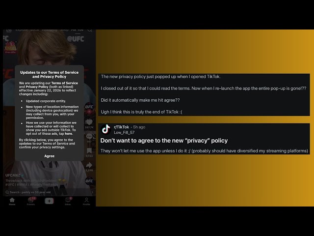 TikTok's updated 'Terms of Service' and 'Privacy Policy' pop-up is freaking users out