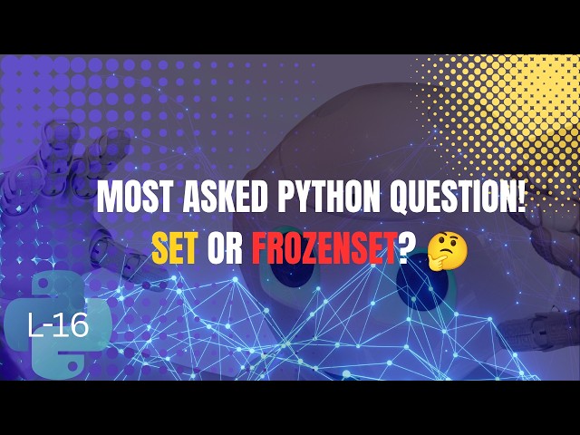 Python Set vs Frozenset | Difference with Easy Examples