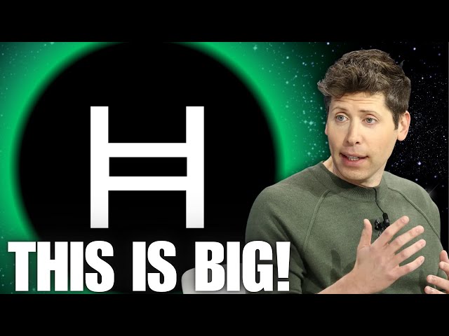 Huge Hedera Hashgraph HBAR News..... SAM ALTMAN + INDIA + HEDERA!!! WTF