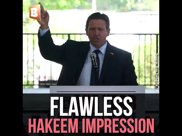 DeSantis Calls Out Hakeem Jeffries with HILARIOUS Impression