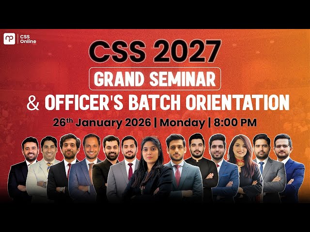 CSS 2027 Grand Seminar & Guidance Session | A Perfect Roadmap for CSS 2027 | Nearpeer