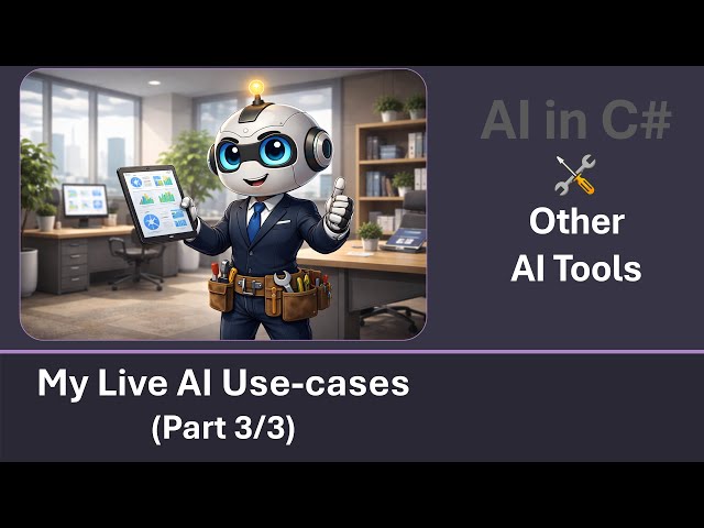 These are the other AI Tools I use (Live AI Use-cases: Part 3/3)