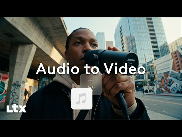 Introducing Audio-to-Video in LTX
