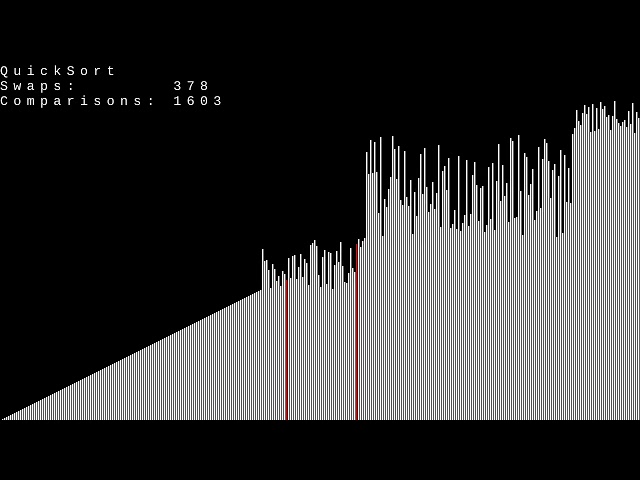 Quicksort Bar Visualization