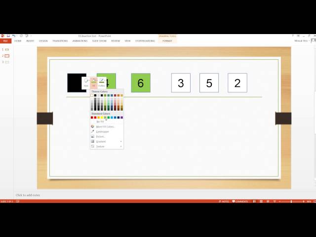 insertion sort - [imagineer]