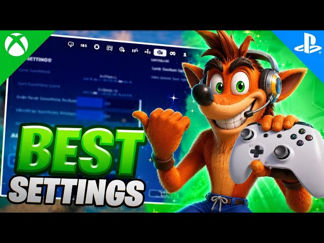 *NEW* Best Controller Settings + Sensitivity For Fortnite Chapter 7! 🔥 (PS4/PS5/XBOX/PC)