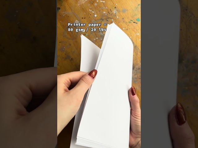 Paper terminology 101: Paper weight