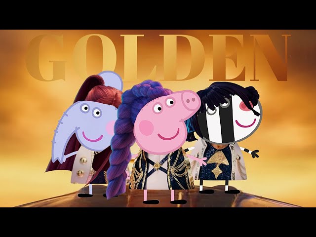 Peppa Pig Golden (HUNTR/X) | KPop Demon Hunters