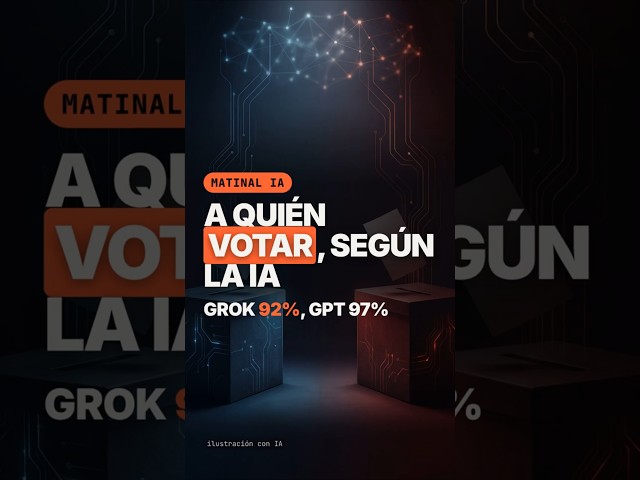 Forzados a elegir: Grok recomienda republicano (92%) y GPT demócrata (97%)