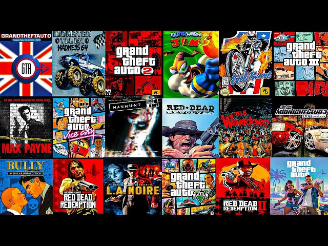 The Evolution of ROCKSTAR Games (1999-2026) "56 GAMES"
