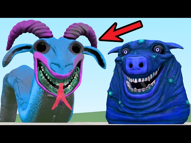 NEW RAMAMBA GARTEN OF BANBAN Vs HELLISH NANNY In Garry's Mod