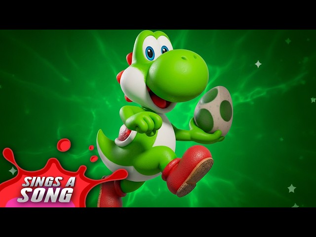 Yoshi Sings A Song (The Super Mario Galaxy Movie Fun Parody)