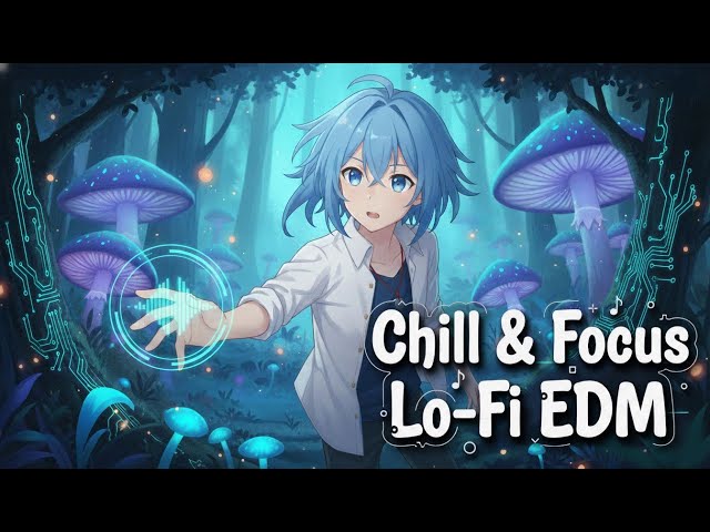 OkamiJ 16 -  1 Hour Chill & Focus Lo-Fi EDM  | No Copyright Music
