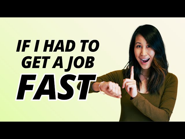 How to Get a Job Fast - How do Staffing Agencies REALLY Work?!