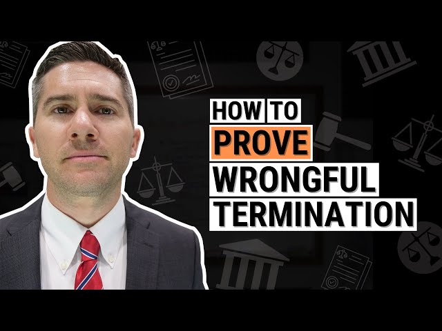 How to Prove Wrongful Termination