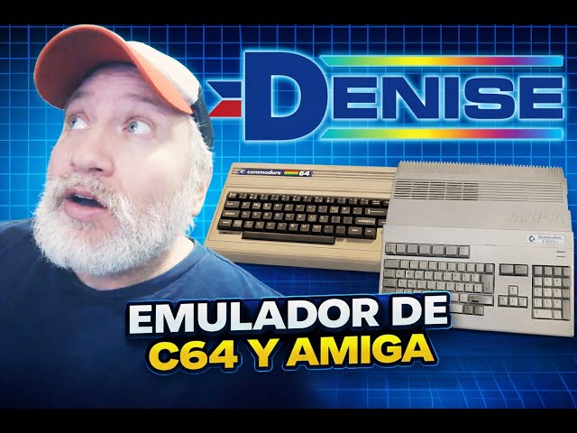 SPECTACULAR EMULATOR FOR COMMODORE 64 AND AMIGA - DENISE