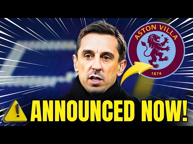 🚨⛔BREAKING NEWS! UNPRECEDENTED TRANSFER ANNOUNCEMENT! ASTON VILLA TRANSFER NEWS! VILLA NEWS TODAY!