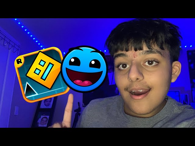 ASMR Playing Geometry Dash !
