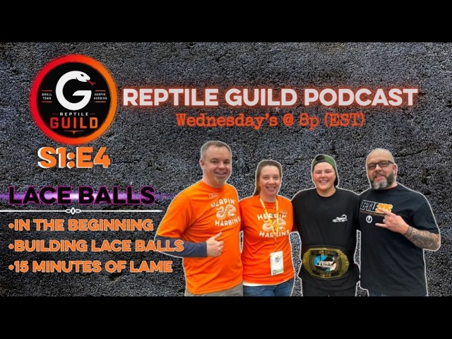 Lace White Interview | From 15 Minutes of Lame to Lace Balls | Reptile Guild Podcast