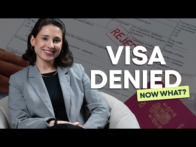 ¿Te han denegado el visado para España? ¿Qué hacer? (3 opciones legales)