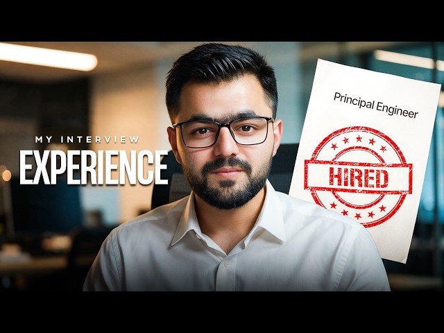 My Interview Experience for Principal Engineer - Interviews in AI Era!