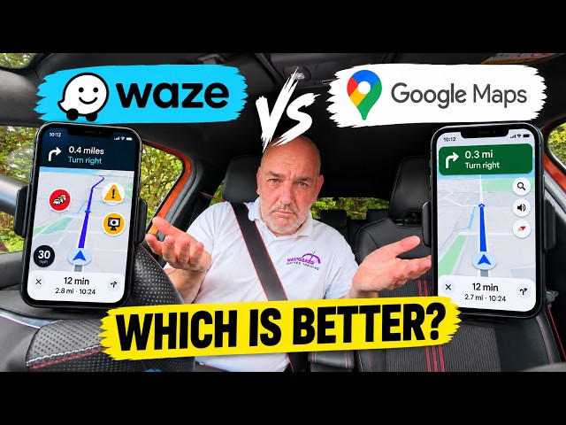 I Tested Waze vs Google Maps While Driving – Which Is Better?