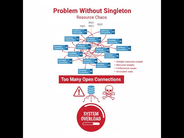 Why Apps Allow Only ONE Instance? | Singleton Pattern ⚡