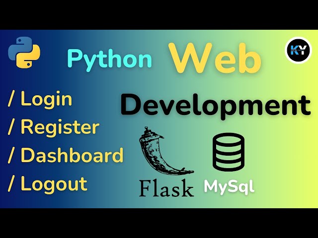 Flask MySQL Authentication Tutorial: Login, Register, Logout, and Dashboard [ HINDI]