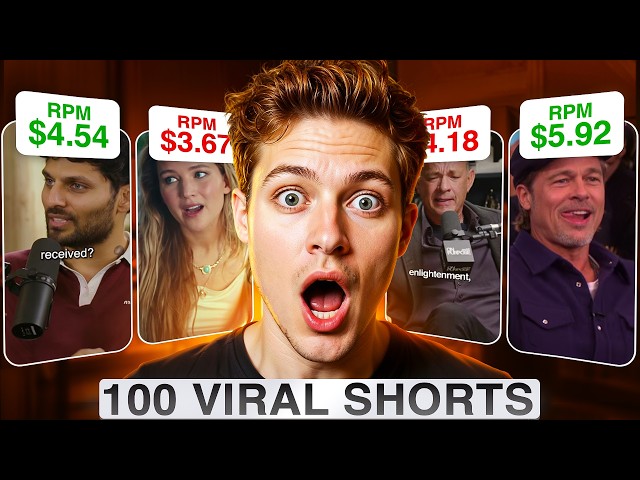 This AI Makes 100 Viral Shorts Every Day On AutoPilot🔥 (No Editing)