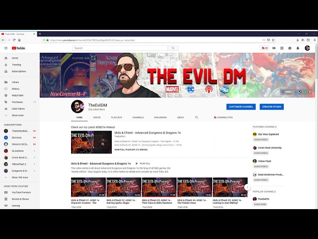 TheEvilDM Channel Update - Mar'19 - 300 Subs thanks!