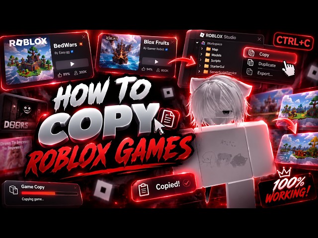 How to Copy Roblox Games in Roblox Studio (2026) – Uncopylocked Games Tutorial