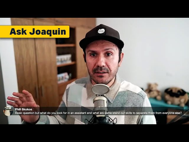 What I Look For in an Assistant Editor [#AskJoaquin]