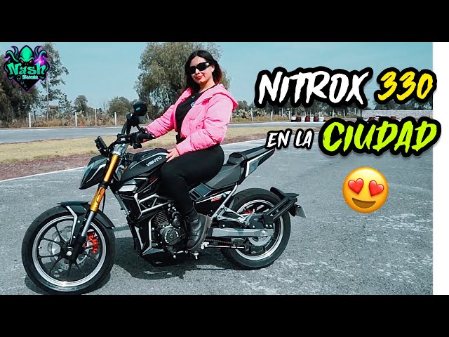 NITROX 330 IN THE CITY 🌆 🥰 | A TOTAL GEM ON WHEELS 💯 | @nashbikeroficial