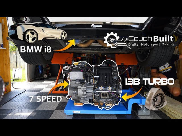 i8 Engine Swap Project: AI CAN bus reverse engineering, the perfect lift and custom tri spoke wheels