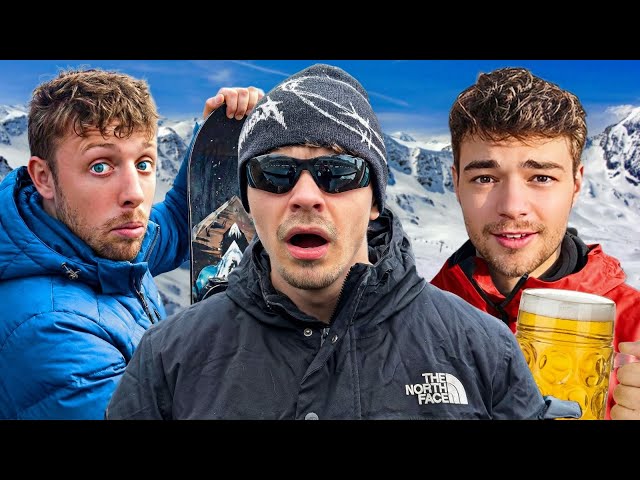 AB goes on £10,000 YouTuber Ski Trip (mountain rescue)