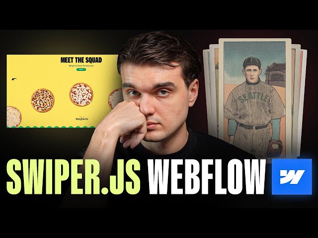 Swiper.js в Webflow за 5 минут - Полный туториал по кастомным слайдерам