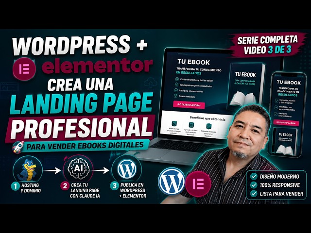 How to Create a Landing Page in WordPress with Elementor