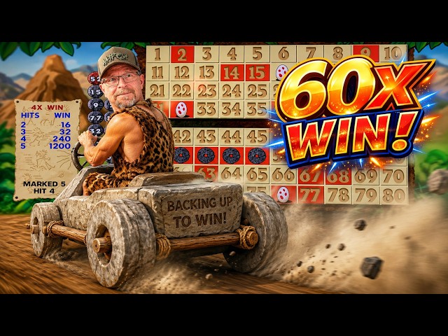 ¡Nuevo método de respaldo para girar en Caveman Keno! ¿Puede esta estrategia vencer al casino?