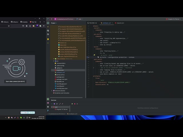 Deploy Angular Frontend to AWS Using CodeBuild & buildspec.yml | CI/CD Pipeline